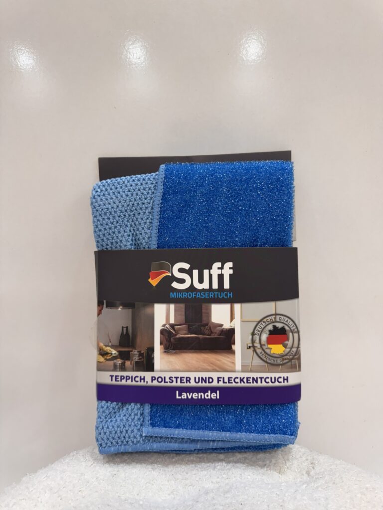 Suff Microvezel Reinigingsdoek voor Hardnekkig Vuil 40x40 cm Blauw