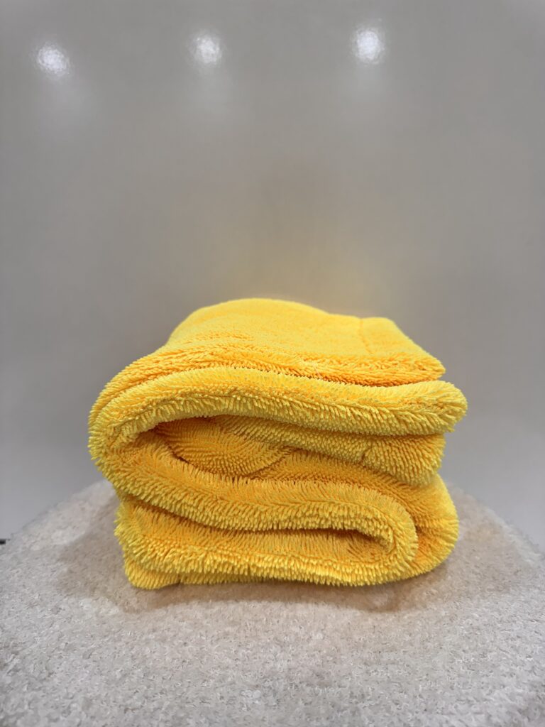 Droogdoek Auto Twisted 80x50 cm Geel