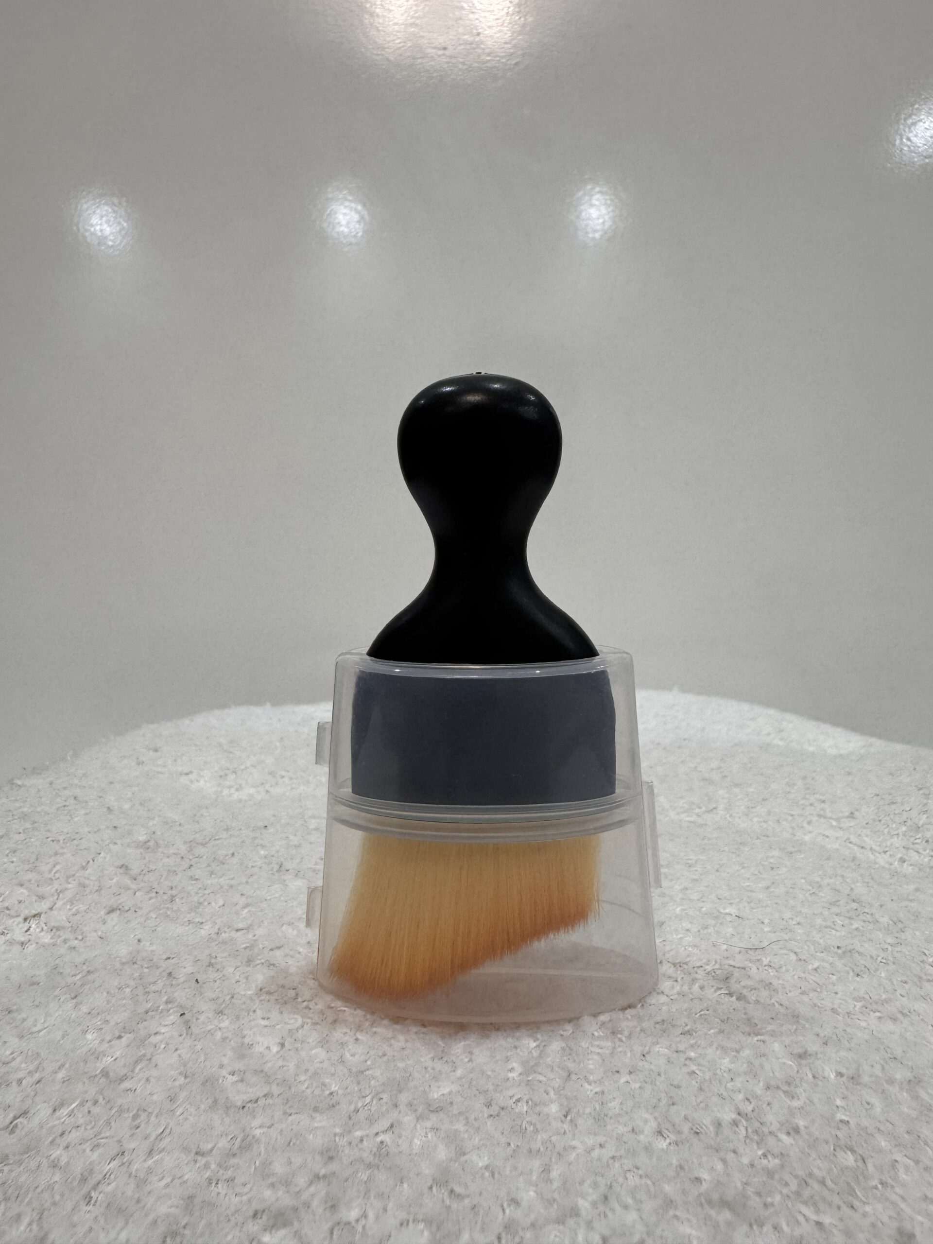 Zwarte Plastic Detailborstel met Doos